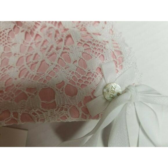 NWT Paz Rodriguez Lace Bonnet | 12 months - Picture 7 of 11